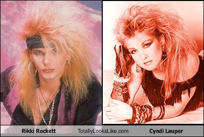 Rikki Rockett Totally Looks Like Cyndi Lauper