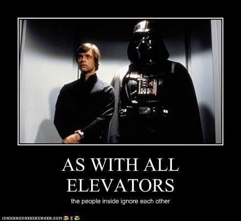 AS WITH ALL ELEVATORS
