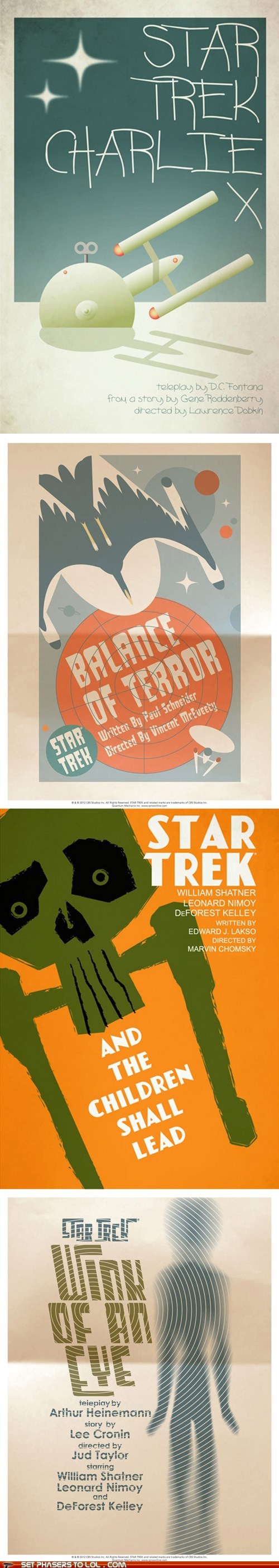 More Retro-Style Star Trek Posters