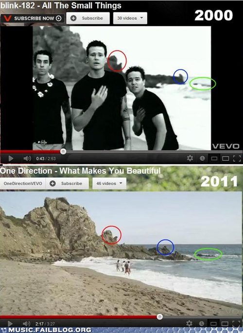Blink 182 Mocks 1D BEFORE They Exist!
