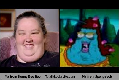 Ma from Honey Boo Boo Totally Looks Like Ma from Spongebob Squarepants