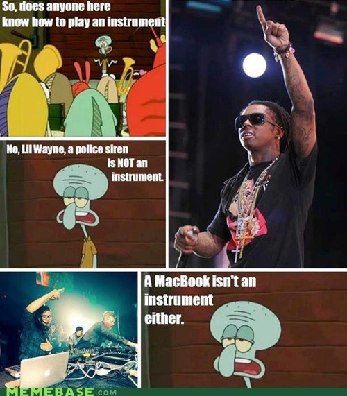 Squidward Is Disappoint