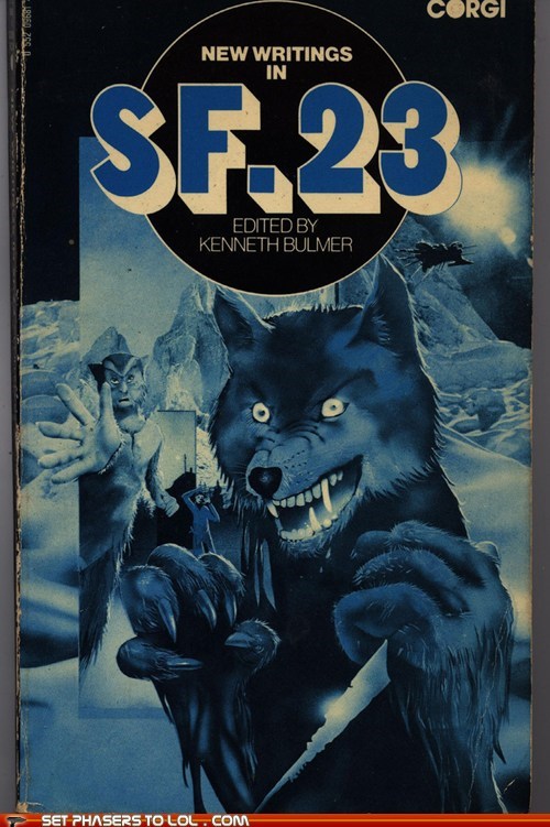 WTF Sci-Fi Book Covers: New Writings in SF. 23