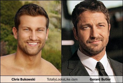 Chris Bukowski Totally Looks Like Gerard Butler