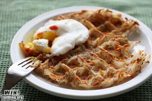 Hash Brown Waffles WIN