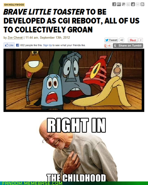 Fandom Base: Too Brave, Little Toaster