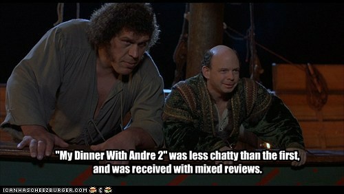 The 3D Didn't Go Down so Well, Either...