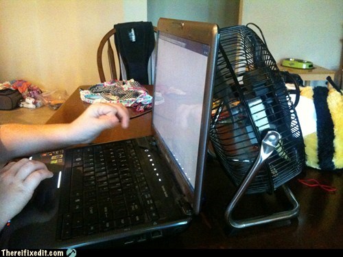 Overpowered CPU Fan