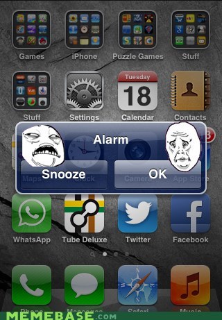Every Morning, the Eternal Struggle