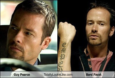 Guy Pearce Totally Looks Like Bard Faust