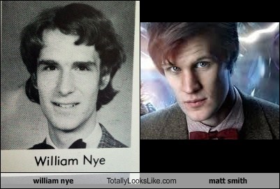 william nye Totally Looks Like matt smith
