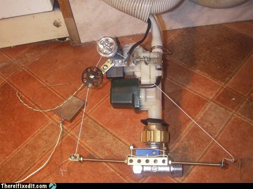 The Toy Car Dishwasher Valve