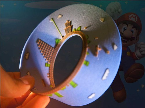 3D-Printed Mario Möbius Strip of the Day