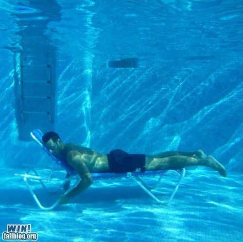 Sun Bathing Underwater WIN