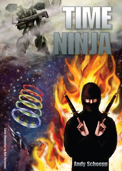 WTF Sci-Fi Book Covers: Time Ninja