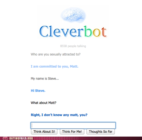 Oh, How Quickly a Bot's Loyalty Changes...