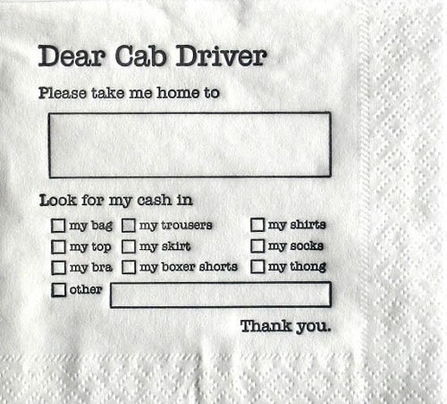 After 12: These Napkins Would Solve a Lot of Problems at Bars