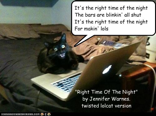 "Right Time Of The Night" by Jennifer Warnes/cua