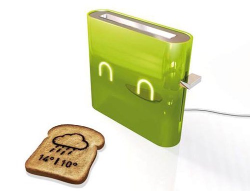 Multitasking Weather Toaster