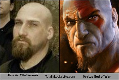 Steve Von Till of Neurosis Totally Looks Like Kratos God of War