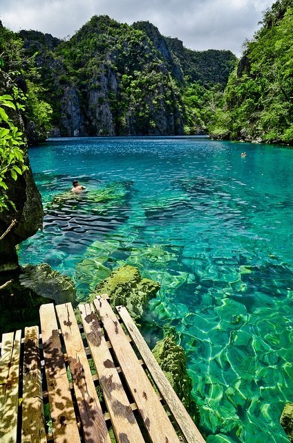 Kayangan Lake, Coron Island, Palawan, Philippines
