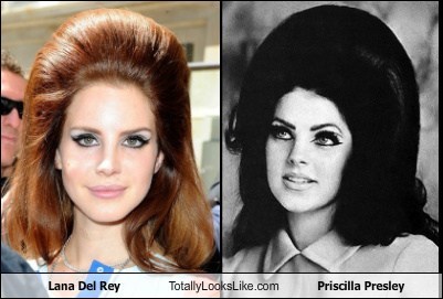 Lana Del Rey Totally Looks Like Priscilla Presley