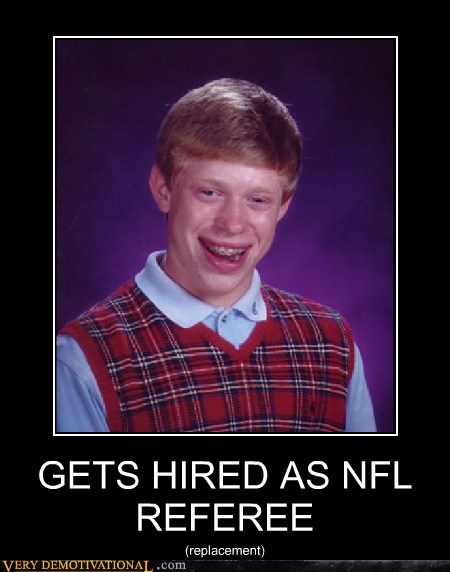 GETS HIRED AS NFL  REFEREE