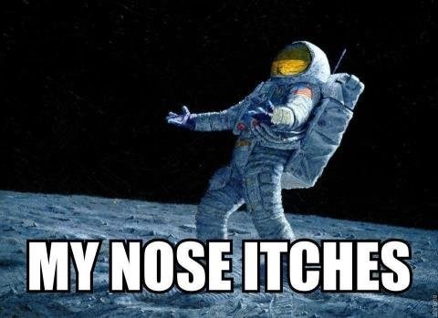 An Astronaut's Only Fear