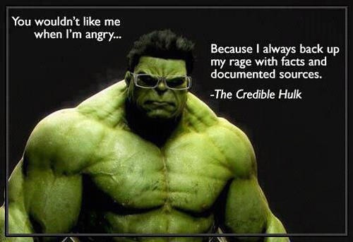 Credible Hulk Trustworthy!