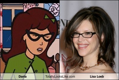 Daria Totally Looks Like Lisa Loeb