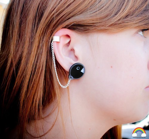 Chain Chomp Ear Cuffs