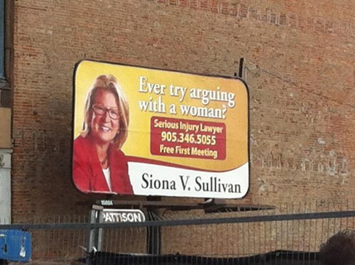 She Has a Point...