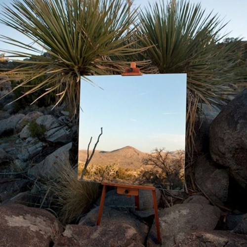 No Easel, Just a Mirror