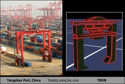 Yangshan Port, China Totally Looks Like TRON
