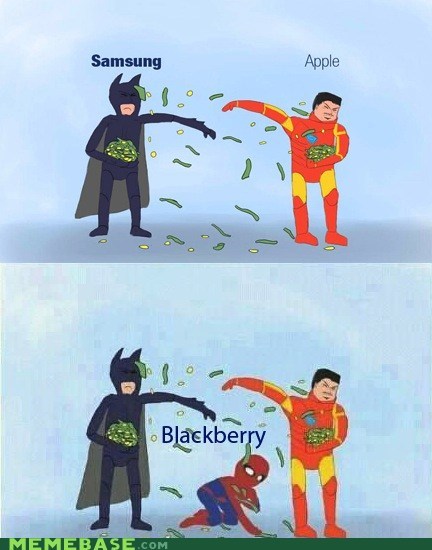 Samsung and Apple are Suing each other... 