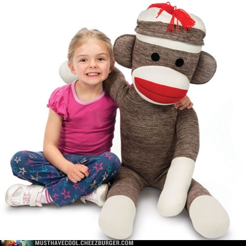 Giant Sock Monkey