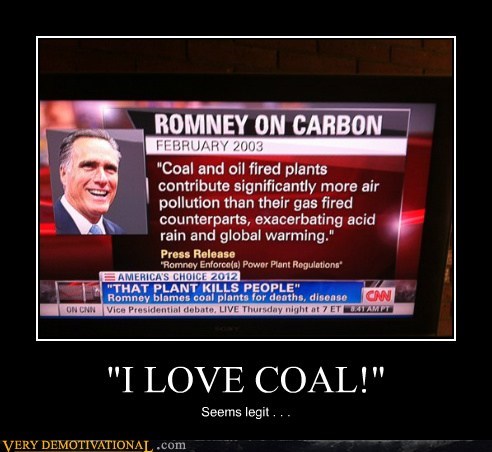 "I LOVE COAL!"