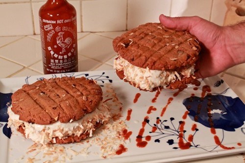 Sriracha Ice Cream Sandwiches(?!) of the Day