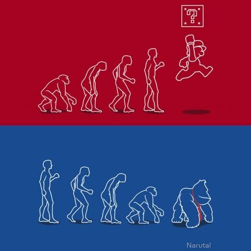 I Can Evolve Into Mario?