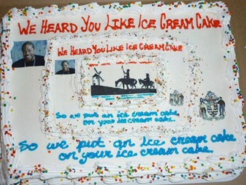 Yo Dawg Cake WIN