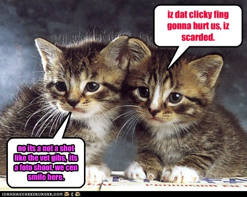 iz dat clicky fing gonna hurt us, iz scarded.