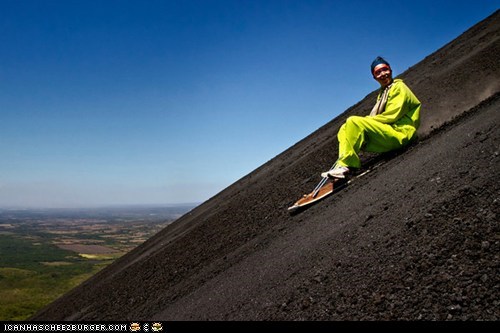 Volcano Boarding