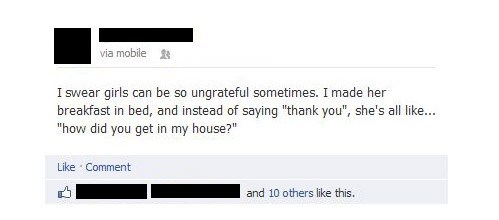 Some Girls Just Don't Appreciate Anything