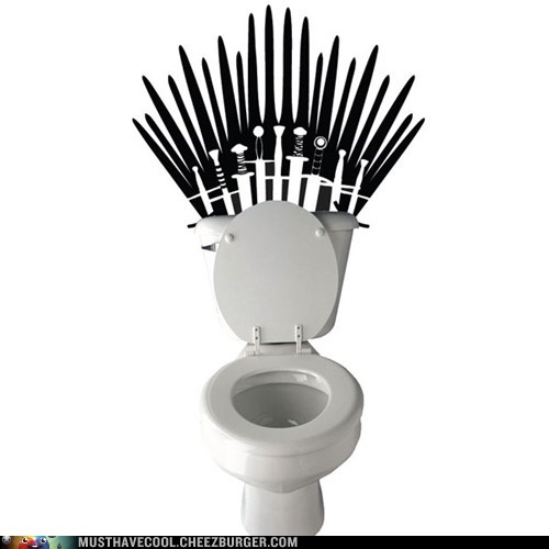 Game of Thrones Inspired Toilet Decal