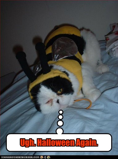Ugh. Halloween Again.
