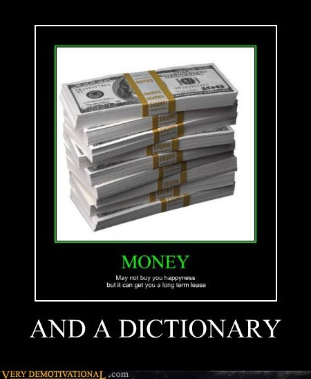 AND A DICTIONARY