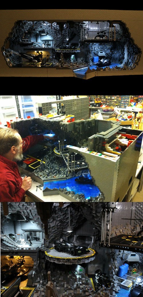 Nothing Will Ever Be As Cool As This LEGO Batcave of the Day