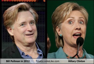Bill Pullman in 2012 Totally Looks Like Hillary Clinton
