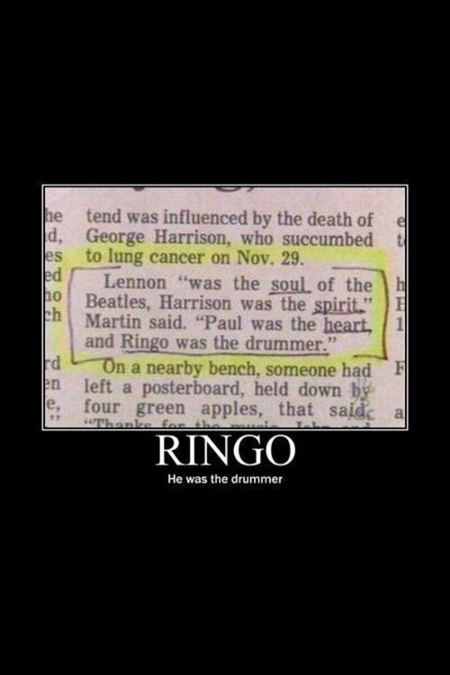 And Then There Was Ringo...