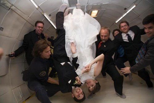 Zero Gravity Wedding